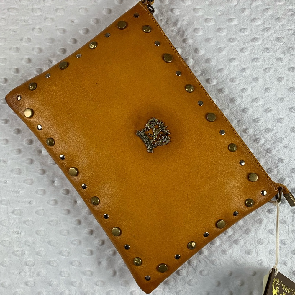 PRATESI FIRENZE Purse Montebonello Woman Bag in Cognac NWT